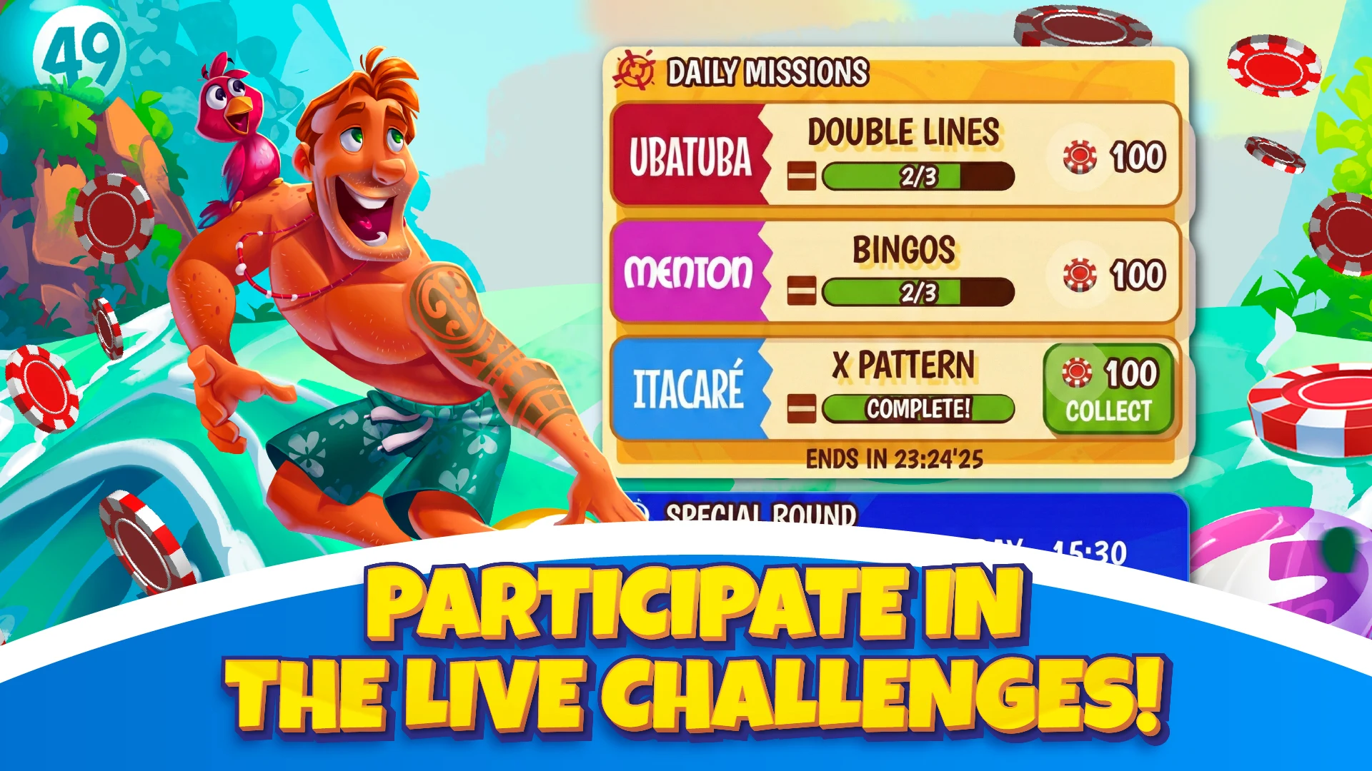 Praia Bingo - Bingo Games screenshot
